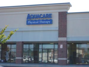 the front of a physical therapy store