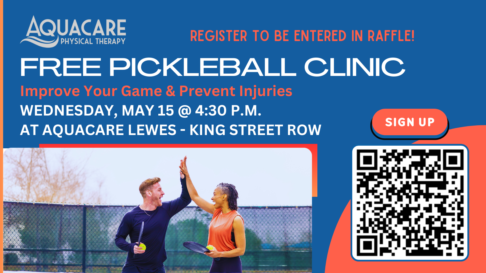 a flyer for a free pickleball clinic