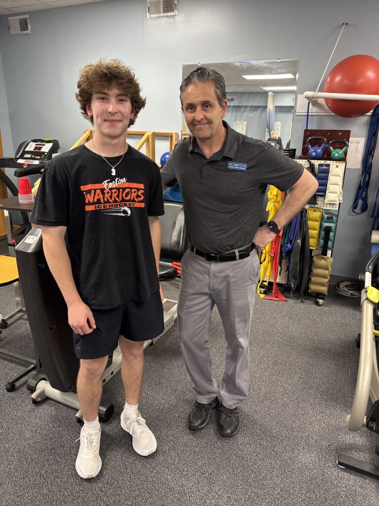 Blake Newton and Jeff Bonnette at Aquacare Easton